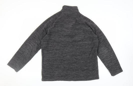 Mountain Warehouse Men's Grey 1/2 Zip Sweatshirt L