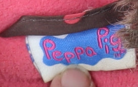 Additional view of Peppa Pig girls’ brown puffer jacket, hooded, age 3-4 years