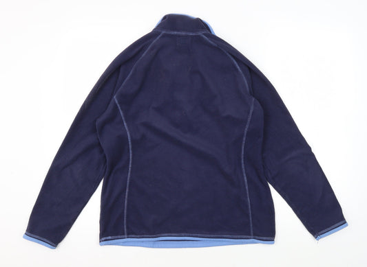 Mountain Warehouse Women's Blue Pullover Fleece Sweatshirt Size 12
