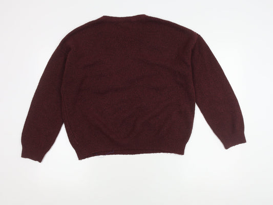 Harry Potter Women's Red Pullover Jumper L