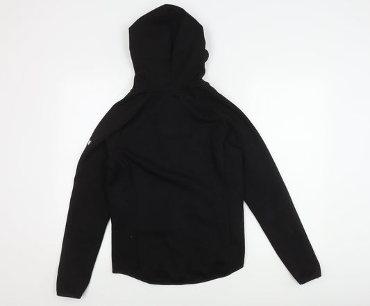Superdry Men's Black Hooded Jacket M - Casual Sporty Style