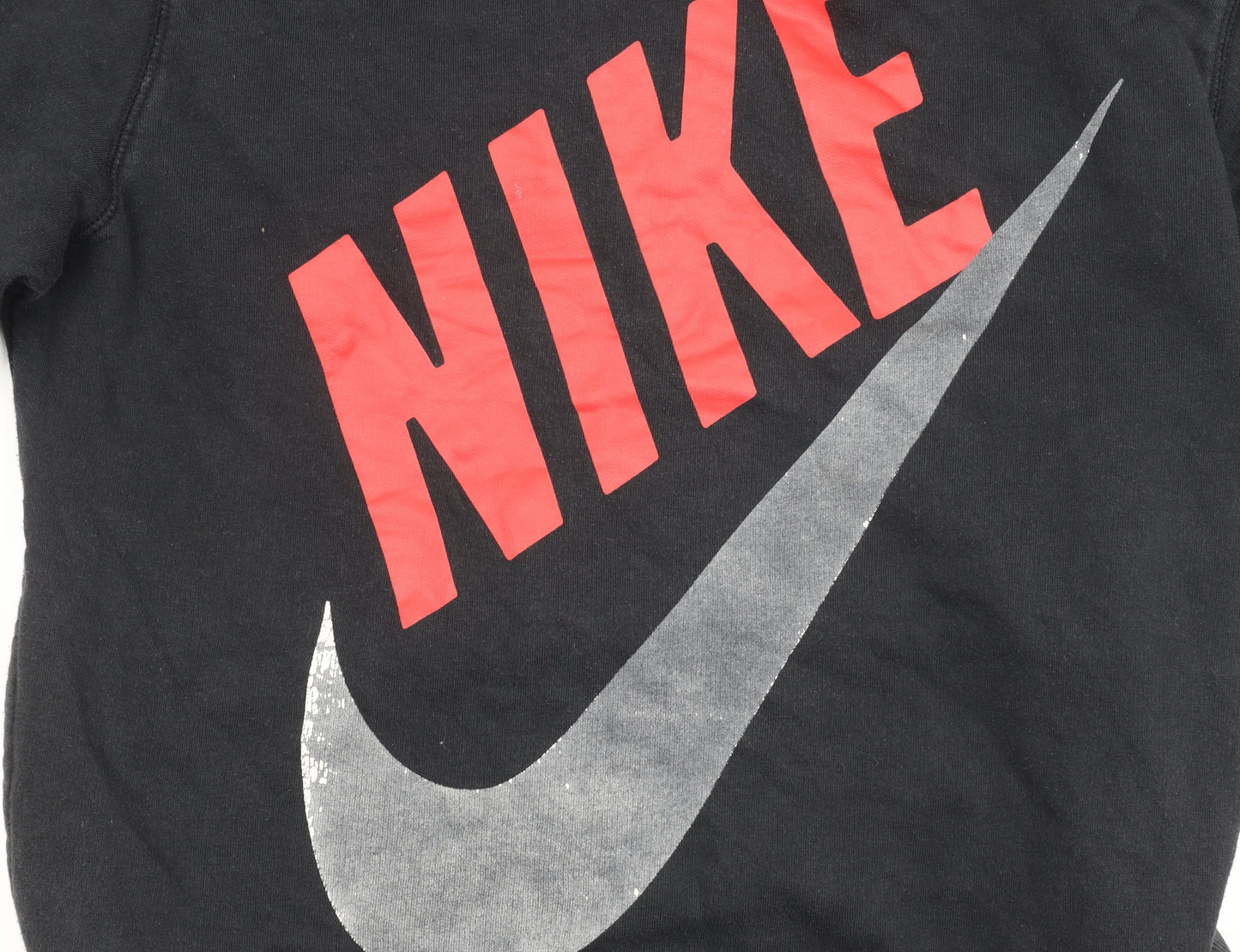 Nike Men’s Black Pullover Hoodie M with Logo