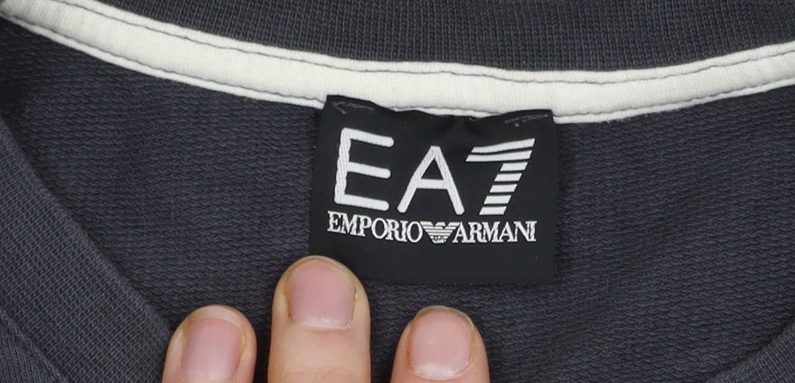 Emporio Armani Men's XL Black Long Sleeve T-Shirt