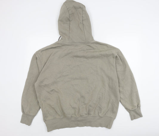 Nike Men's Beige Pullover Hoodie M Hooded