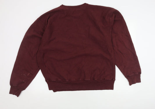 Champion Men's Red XL Pullover Sweatshirt