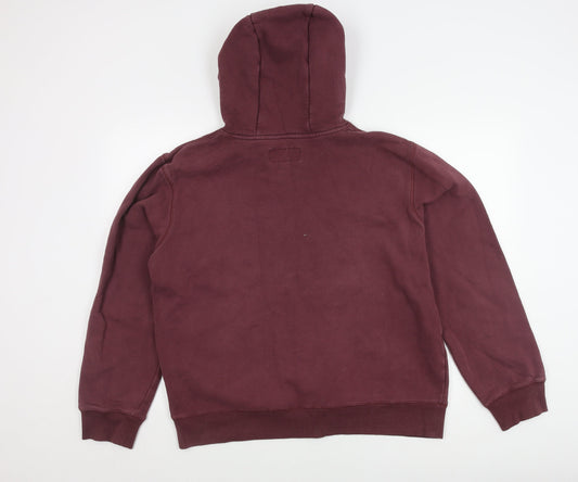 Firetrap Men's XL Red Pullover Hoodie with Graphic Print