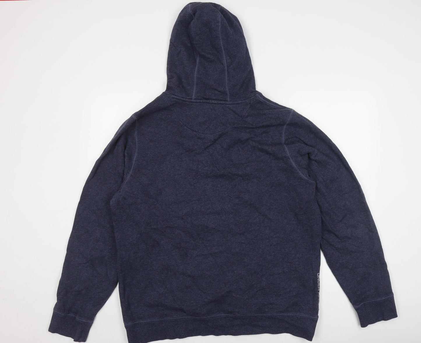 Under Armour Men's Blue Pullover Hoodie, L, Logo Accent