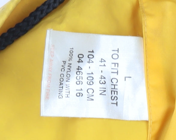 Peter Storm Women's Yellow Large Hooded Rain Coat