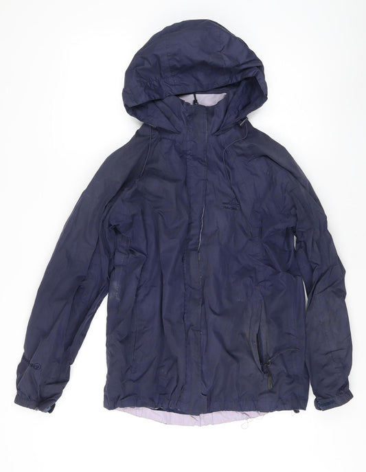 Peter Storm Women's Blue Size 12 Rain Coat Jacket