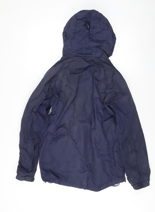 Peter Storm Women's Blue Size 12 Rain Coat Jacket