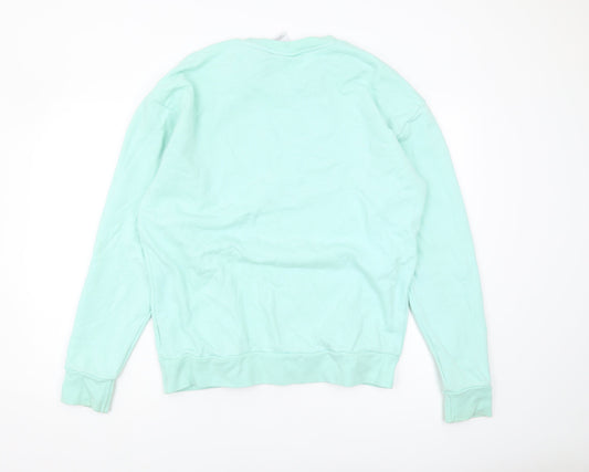 Adidas Men's Green Pullover Sweatshirt M