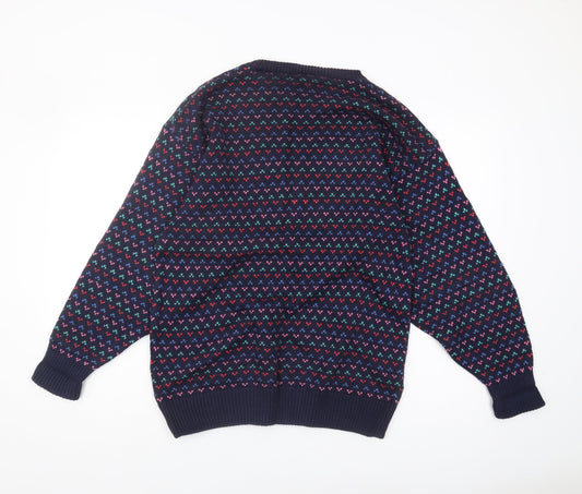 Laura Ashley Multicoloured Crew Neck Jumper, Size M