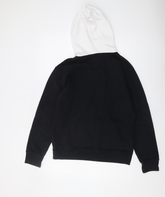 Hollister Men's Small Black Hoodie with Logo