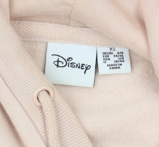 Disney Beige Hoodie for Women - XS, Pullover Style