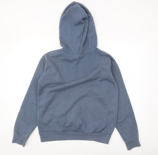 Womens UK XS Regular Disney Blue Pullover Hoodie