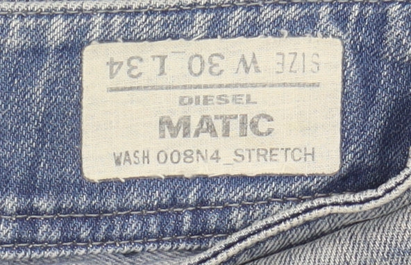 Diesel Matic Men's Blue Skinny Jeans Size 30