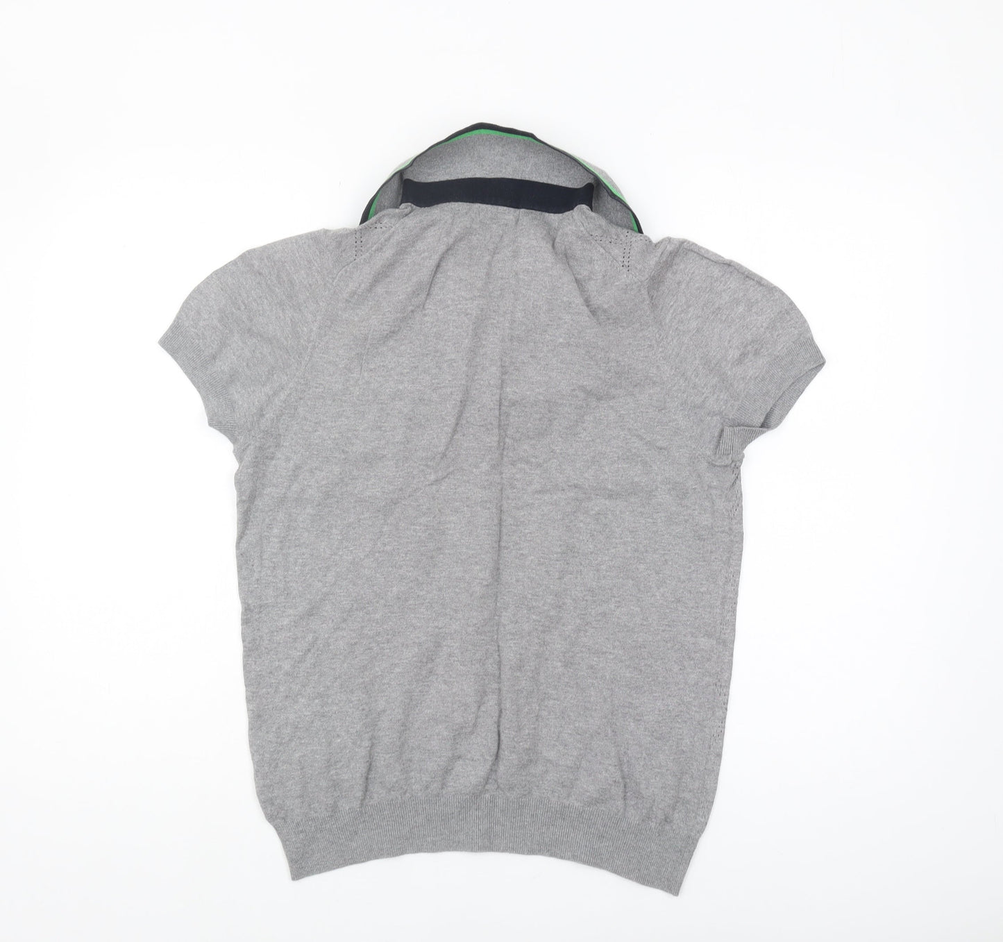 Henri Lloyd Men's Grey Polo Shirt, Size S, Argyle Pattern