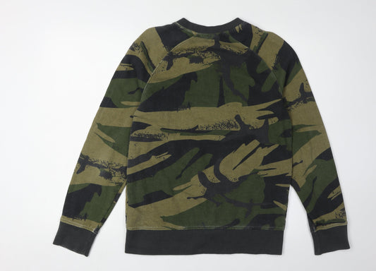 O'Neill Men's Camouflage Green Sweatshirt XS Pullover