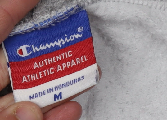 Champion Men's Grey Full Zip Hoodie Size M UCLA