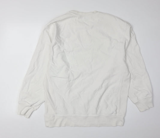 Westbeach Men's White Pullover Sweatshirt L