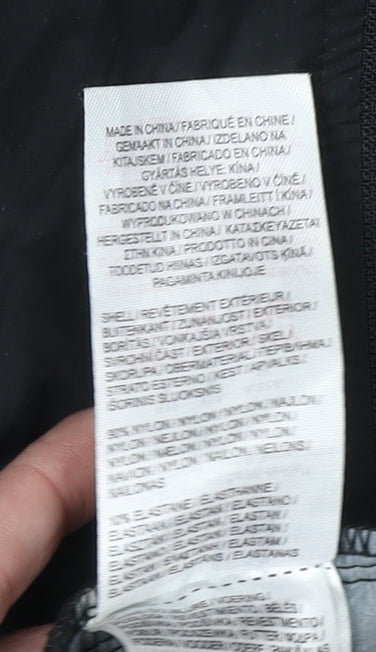 Brand and care label for Karrimor Men's Black S Windbreaker Jacket