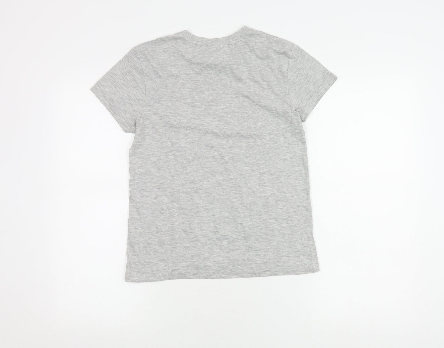 Harry Potter Women's Grey T-Shirt Size 8 - Platform 9¾