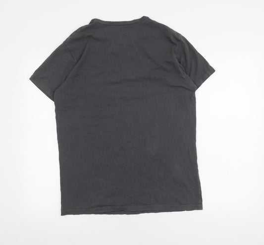 Emporio Armani Men’s Black XL Logo T-Shirt
