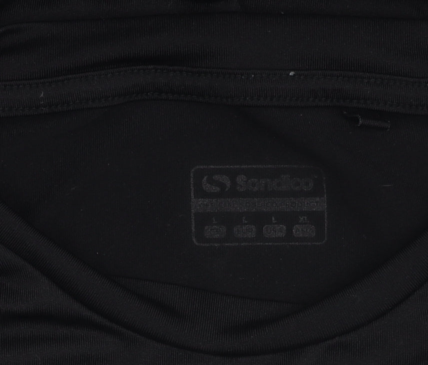 Sondico Men's Black L Long Sleeve Pullover