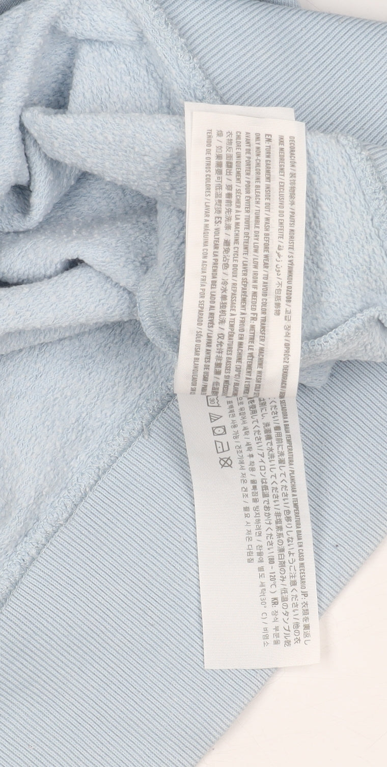 Hollister Men's Blue Pullover Sweatshirt M