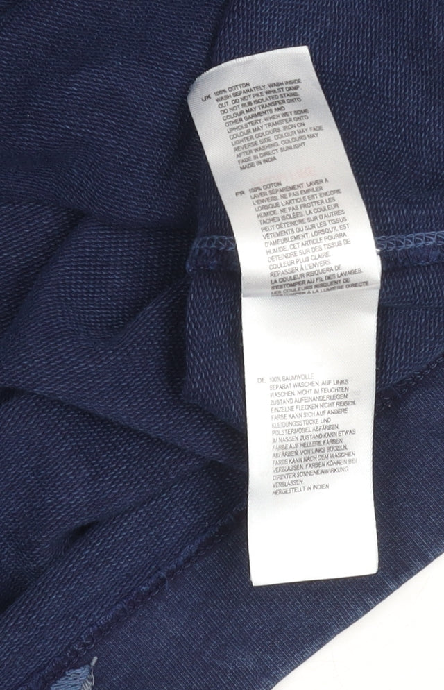 White Stuff Women's Blue Shift Dress, Size 8, Pockets