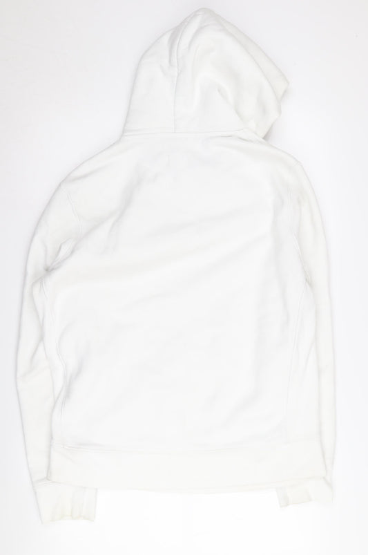 Levi's Men's White Pullover Hoodie M - Skateboard Style