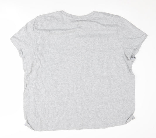 Disney Women's Grey Dumbo T-Shirt XL - Casual Short Sleeve