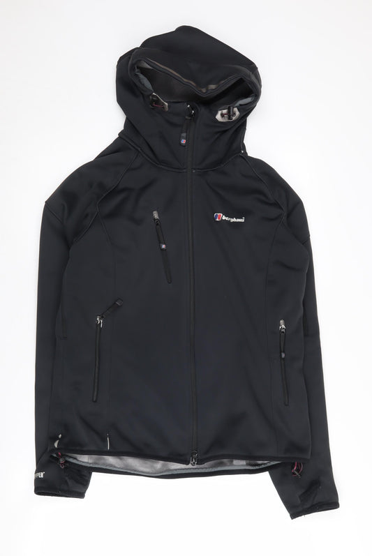 Berghaus Women's Black Soft Shell Mid Jacket Size 14