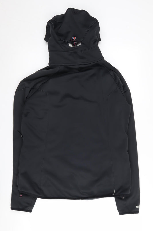 Berghaus Women's Black Soft Shell Mid Jacket Size 14