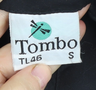 Additional view of Tombo Men's Black Windbreaker, Small, Polyester