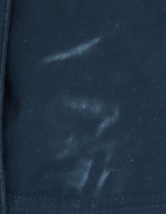 Hollister Women's Black Parka Jacket Size M - Stylish Fur Trim