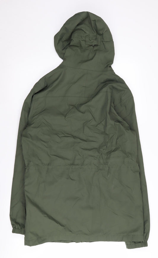 Peter Storm Men's Green Parka Jacket - M, Waterproof, Hooded