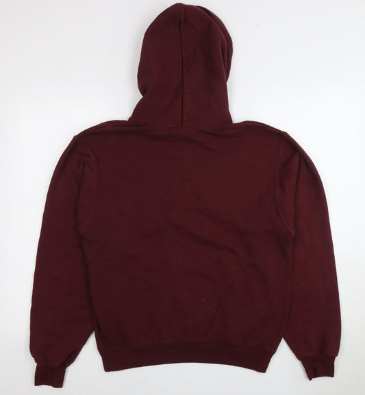 Champion Red Pullover Hoodie S Men's College Style