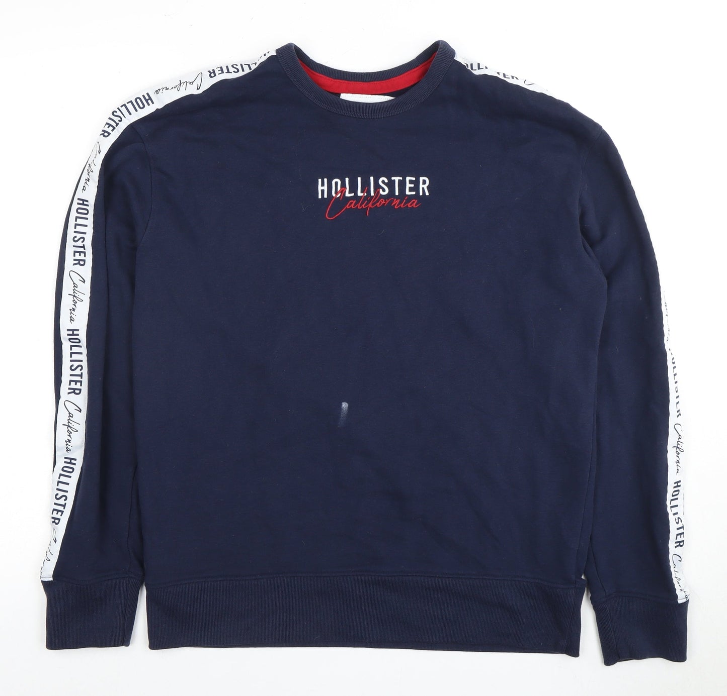 Hollister Men's Blue Medium Pullover Sweatshirt
