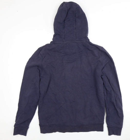 Lyle & Scott Men's Blue Medium Pullover Hoodie
