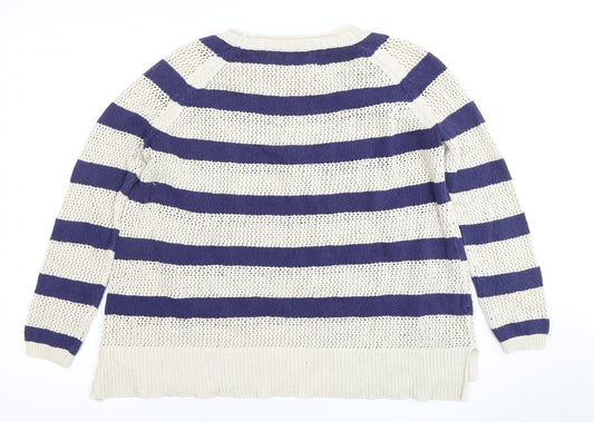 Mamas & Papas Women's Multicoloured Striped Pullover