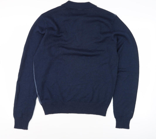 Penguin Men's Blue Pullover Jumper L Classic Knit