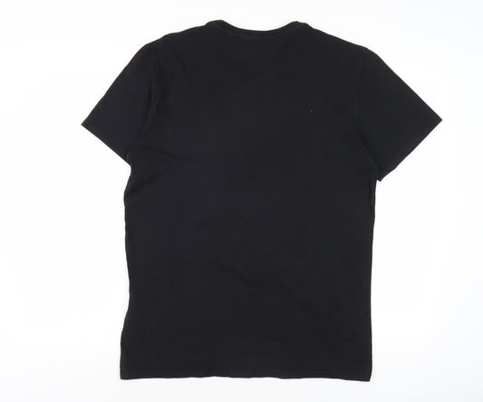 Levi's Men's Black Cotton Logo T-Shirt Size M
