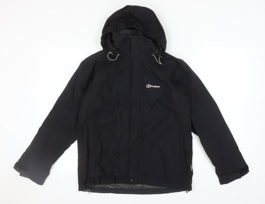 Berghaus Women's Black Waterproof Parka - Size 12