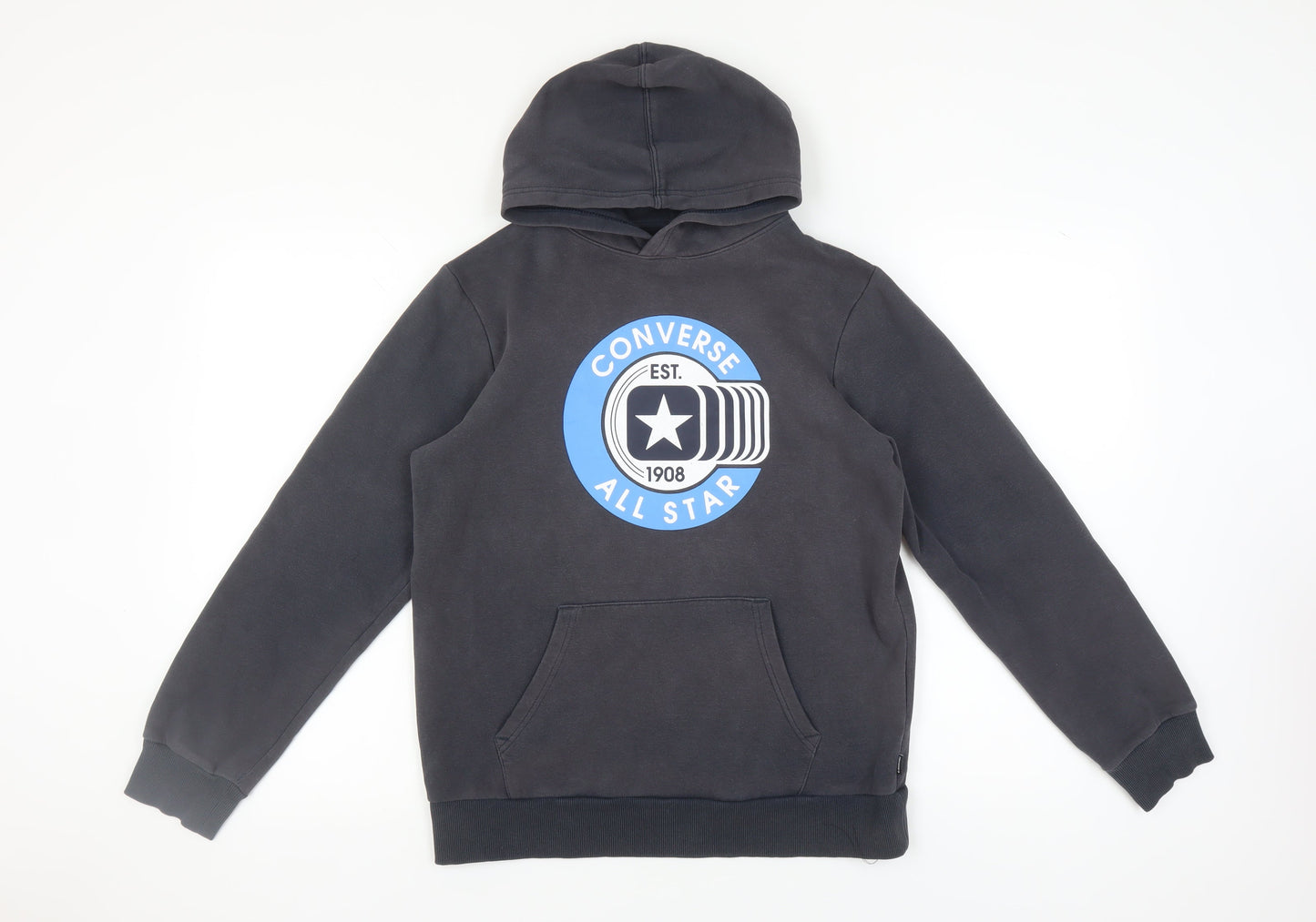 Converse Teens Black Logo Hoodie XL Pullover