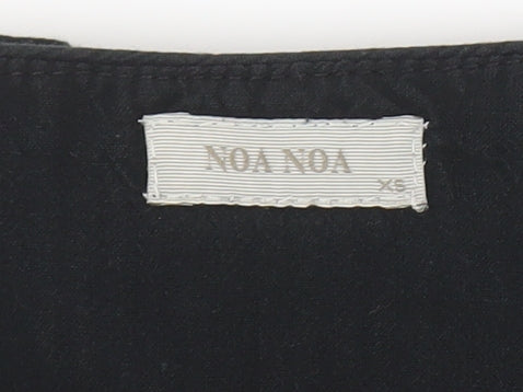 Noa Noa Women's Black Long Sleeve Top XS