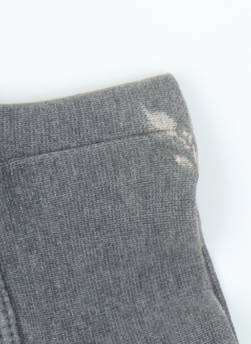 Nike Men's Grey Pullover Hoodie - Size S, Logo Accent