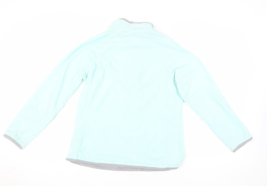 Mountain Warehouse Women's Blue Fleece Sweatshirt Size 14