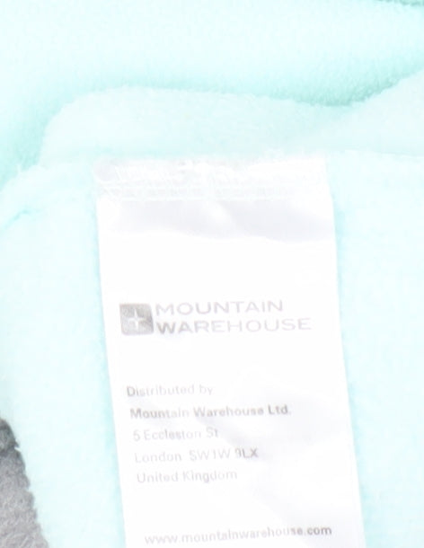 Mountain Warehouse Women's Blue Fleece Sweatshirt Size 14