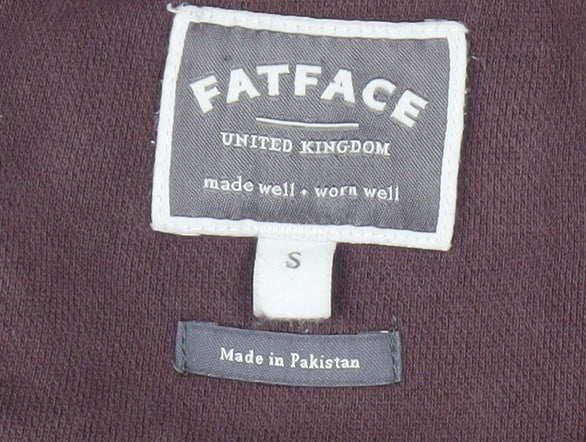 FatFace Men's Brown Full Zip Hoodie S